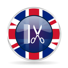 Ciseaux de coiffeurs et drapeau Anglais - LSCoiffure Blog traduire les termes du coiffeur
