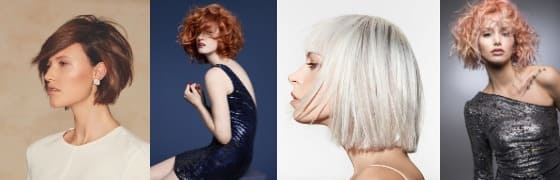 Coupes de cheveux au carr tendances coiffures 2018